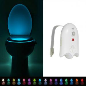 16 color rechargeable toilet night lamp LED sensor lightbowl led night light