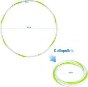 90cm Glow-in-The-Dark Fitness and Dance Hoop for Adults and Kids