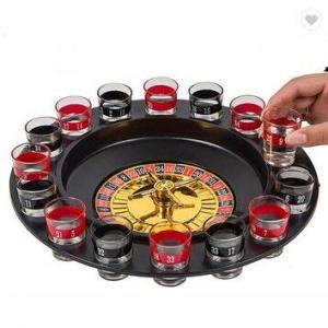Game tray with lots of cups for indoor and outdoor parties