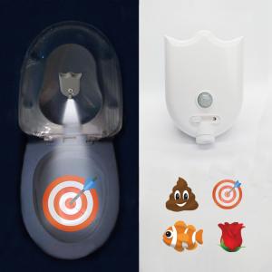 Target toilet light projector with Motion Activated Image Projector Light