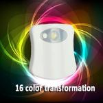 Led small night light of 16 color hanging induction toilet