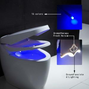 Toilet Night Light Motion Activated LED Light Aromatherapy 16 Colors Changing Toilet Bowl Night light for Bathroom
