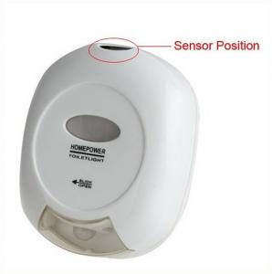 Motion Activated Toilet Night Light Auto Motion Sensor Toilet Seat Bathroom Night light with Red and Green Light