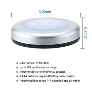 Wholesale PIR Motion Sensor 6 Led Night Light Wireless Detector Indoor Light Wall Lamp Light Auto On/Off Closet
