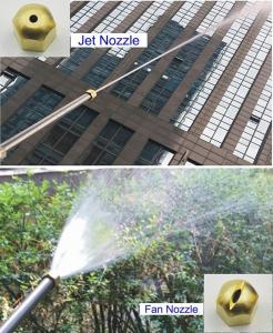 Portable Hydro Jet High Pressure Power Washer Gun Hydro jet Pressure Washer Gun with 3 Hose Nozzles