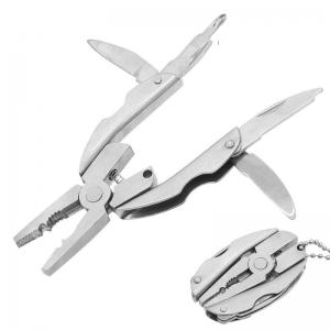 New Portable Multi Function Folding Pocket Tool Plier Knife Keychain Screwdriver