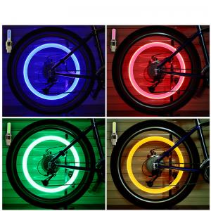 7 colors firefly led wheel light bike car tyre tire valve lights