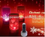 color changing candle