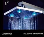 led shower head