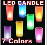 led sound activated candle