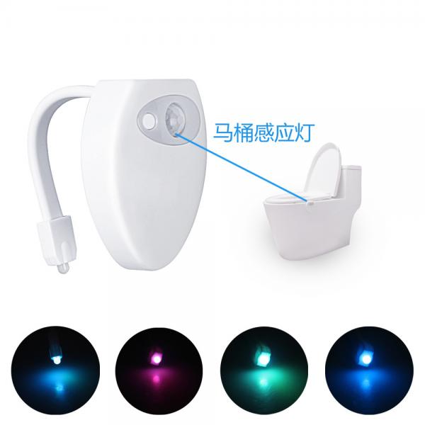 Sport Rechargeable Toilet Light, Motion Sensor LED Toilet Night