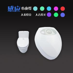 USB Rechargeable Toilet Light PIR Motion LED PIR Motion toilet 8 colors Changeable body sensor Toilet Bowl night light