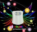 Led small night light of 16 color hanging induction toilet